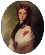 Franz Xaver Winterhalter Zofia Potocka, Countess Zamoyska Norge oil painting reproduction